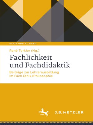 cover image of Fachlichkeit und Fachdidaktik
